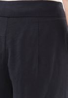 Bayan Siyah Modal Straight-Fit Pantolon