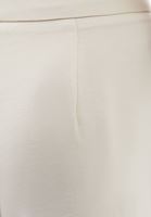 Bayan Krem Modal Ultra Yüksek Bel Straight-Fit Pantolon