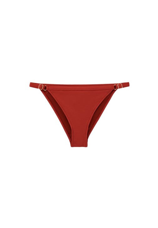 Düşük Bel Bikini Altı ve V Yaka Bikini Üstü Kombini