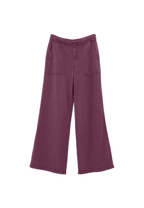 Wide-Leg Pantolon ve Büzgülü Atlet Kombini