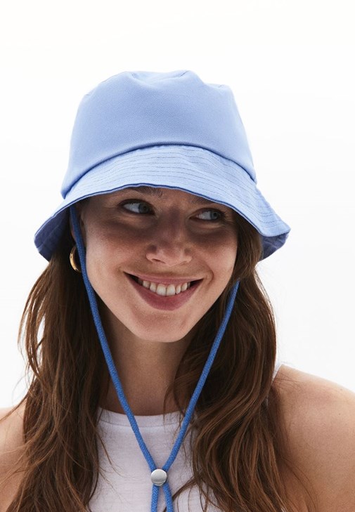 Mavi Bucket Şapka