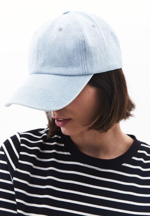 Gök Mavisi Denim Cap Şapka