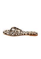 Leopar Desenli Terlik