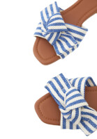 Bayan Çok Renkli Fiyonk Detaylı Terlik