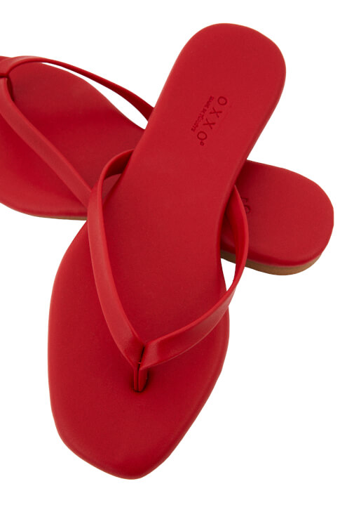 Kırmızı Düz Terlik