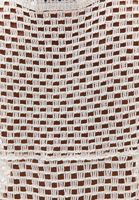 Bayan Çok Renkli Jakarlı Crop Atlet