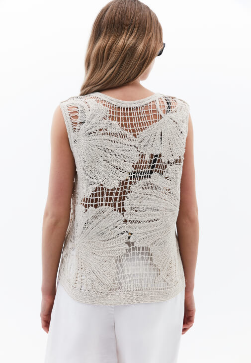 Çiçek Desenli Atlet ve Bermuda Şort Kombini