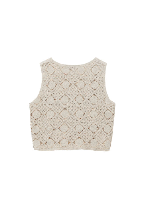 Crop Yelek ve Pantolon Kombini