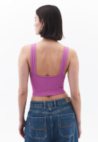 Seamless Crop Top ve Skater Pantolon Kombini