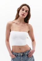 Fitil Detaylı Crop Atlet ve Skater Pantolon Kombini