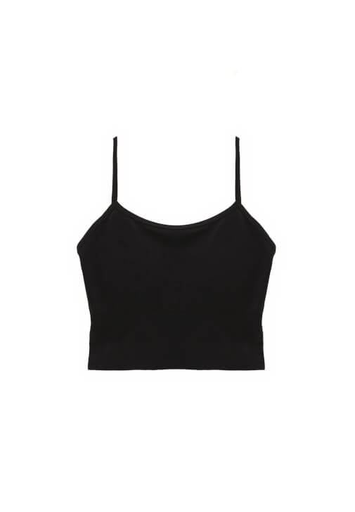 Askılı Atlet ve Bol Paça Kargo Pantolon Kombini