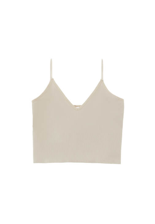 Crop Atlet ve Kargo Cepli Pantolon Kombini