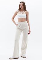 Bayan Krem Biye Detaylı Bralet