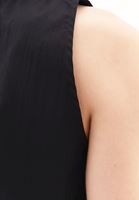 Women Black Crop Tank Top
