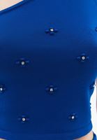 Triko Crop Atlet ve Mini Etek Kombini