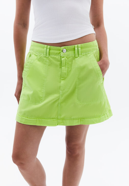 Kargo Cepli Etek ve Atlet Kombini