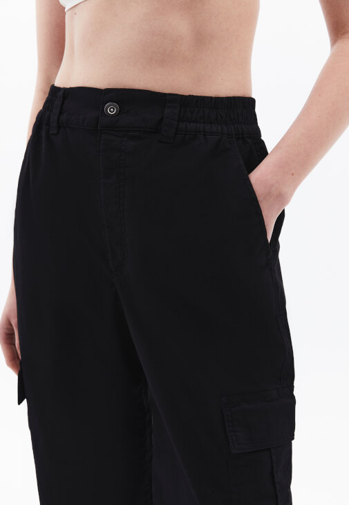 Kargo Cepli Pantolon ve Bralet Kombini