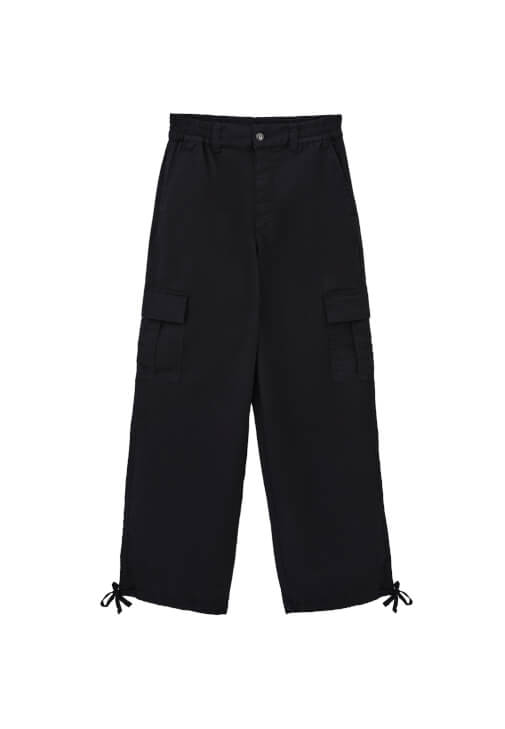 Kargo Cepli Pantolon ve Bralet Kombini