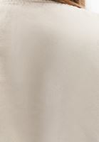 Women Cream V-Neck Vest