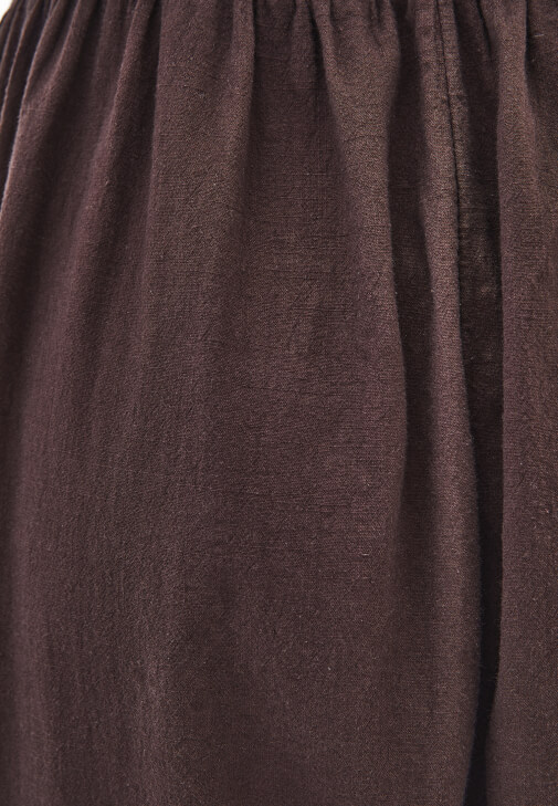 Tulum ve Leoparlı Terlik Kombini