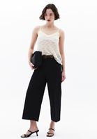 Culotte Pantolon ve Dantel Bluz Kombini