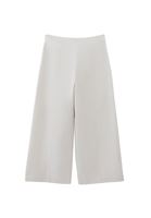 Bayan Krem Ultra Yüksek Bel Culotte Pantolon