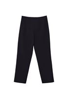 Carrot-Fit Pantolon ve Crop Yelek Kombini