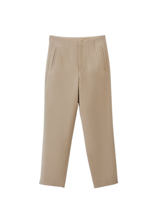 Carrot-Fit Pantolon ve Cepli Oversize Gömlek Kombini