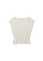 Bağcık Detaylı Bluz ve Wide-Leg Pantolon Kombini