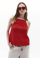 Halter Yaka Atlet ve Culotte Pantolon Kombini