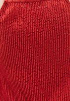 Halter Yaka Atlet ve Culotte Pantolon Kombini