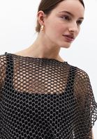 Bayan Füme Bot Yaka Oversize Bluz