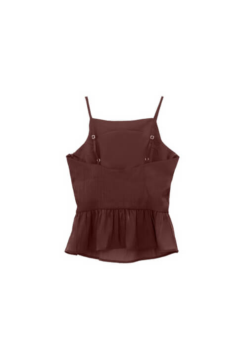 Volanlı Atlet ve Pantolon Kombini