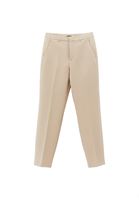 Yüksek Bel Slim-Fit Pantolon ve Atlet Kombini