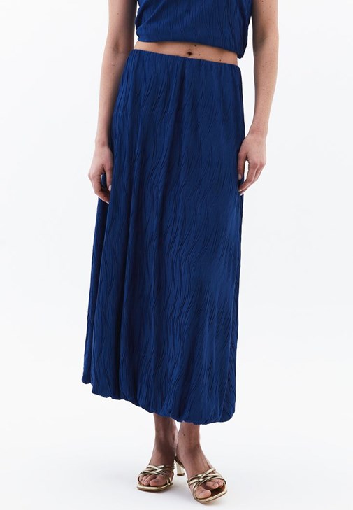 Balon Etek ve Balon Crop Bluz Kombini