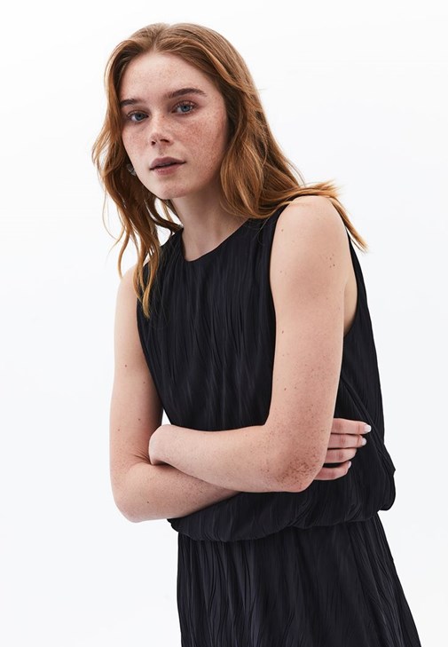 Balon Bluz ve Balon Etek Kombini