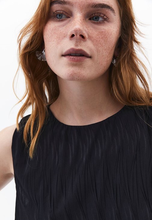 Balon Bluz ve Balon Etek Kombini