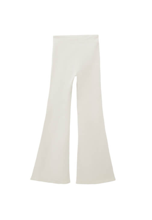 Ultra Yüksek Bel Flare Pantolon ve Crop Atlet Kombini