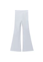 Bayan Beyaz Ultra Yüksek Bel Flare Pantolon ( TENCEL™ )