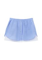 Bayan Çok Renkli Şort Detaylı Mini Etek