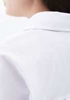 Bayan Beyaz Oversize Poplin Gömlek