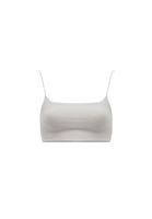 İnce Askılı Bralet ve Straight-Fit Pantolon Kombini