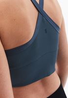 Bayan Mavi Askılı Crop Atlet