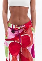 Culotte Saten Pantolon ve Kimono Kombini