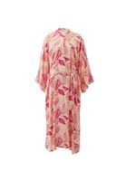 Bayan Çok Renkli Desenli Uzun Elbise