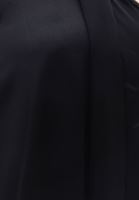 Bayan Siyah Yaka Detaylı Saten Elbise