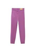 Bayan Lila Yüksek Bel Skinny-Fit Pantolon ( TENCEL™ )