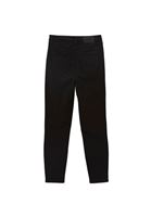Bayan Siyah Yüksek Bel Skinny-Fit Pantolon ( TENCEL™ )