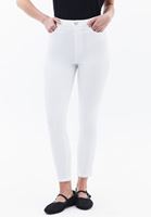Bayan Beyaz Yüksek Bel Skinny-Fit Pantolon ( TENCEL™ )