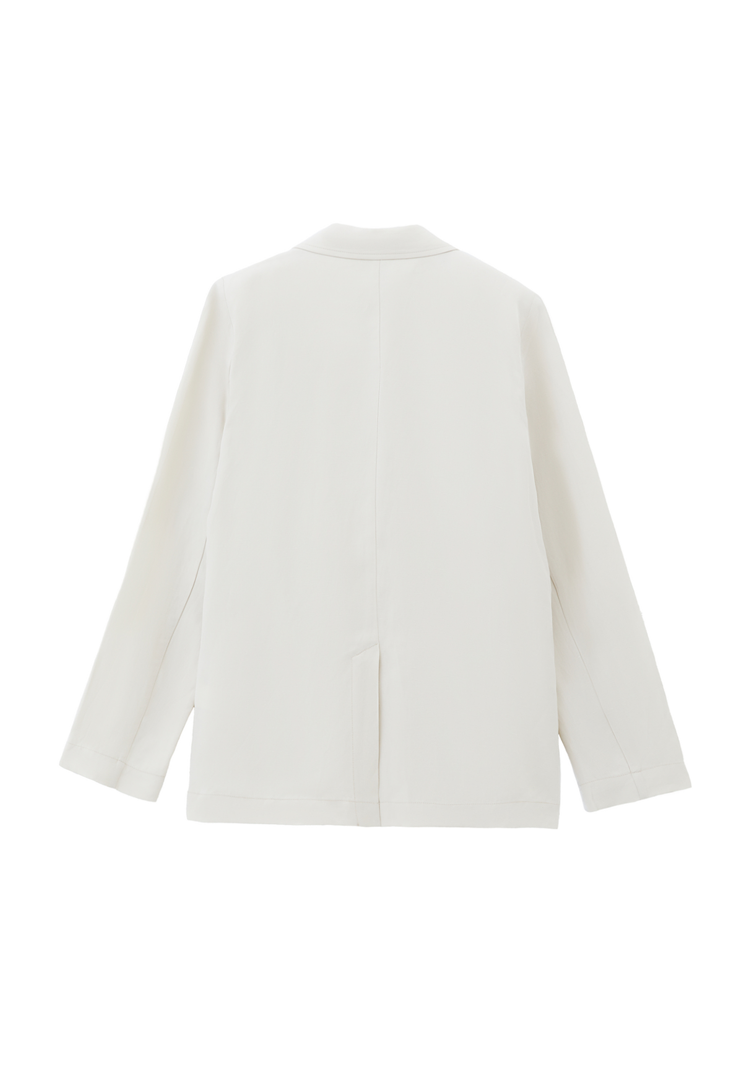 Bej Keten Karışımlı Oversize Blazer Ceket ( TENCEL™ )